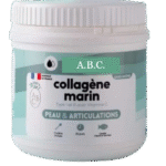 COLLAGENE MARIN   Neutre en goût, de haute qualité - en poudre  en Pot de 260 g - Cure de 30 jours