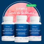 SANTÉ FÉMININE  3 Produits  MENOPAUSE  REGLES DOULOUREUSES   SYNDROME PRÉ MENSTRUEL