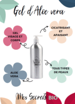 GEL ALOÉ VÉRA - Gel Hydratant antibactérien 200 ml