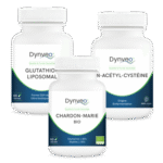 PACK TRIO DETOX -  3 Produits CHARDON MARIE  GLUTATHION  N-ACETY-CYSTEINE NAC PURE - Détox Foie, Défenses immunitaires, Métaux lourds