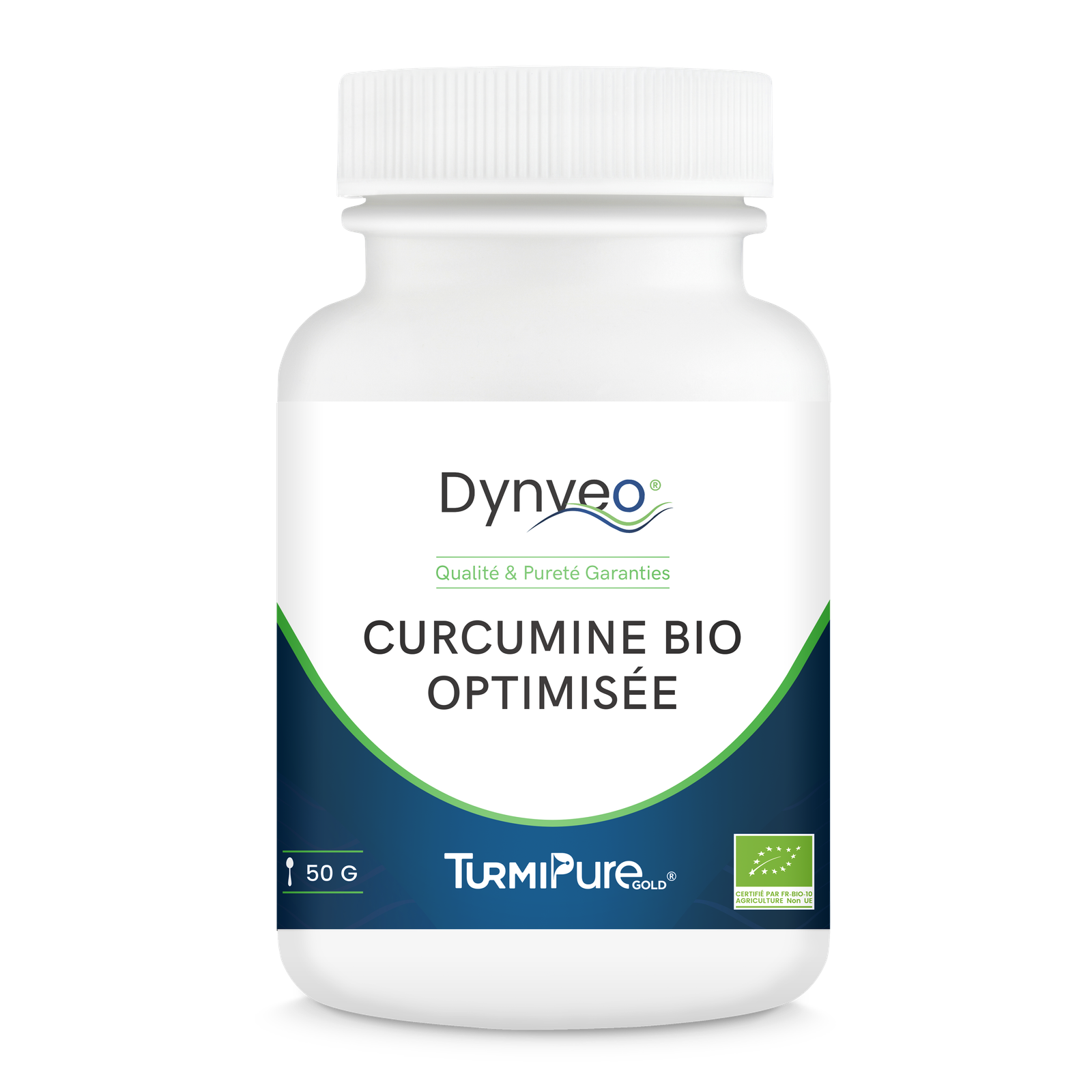 curcuma-bio-poudre-50.png CURCUMINE BIO OPTIMISÉE en poudre 50g Articulations - Système immunitaire - Protections des os - Système nerveux – Image 1