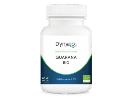 GUARANA BIO   Format : 60 gélules     Tonus et énergies, Poids, Mémoire et Concentration