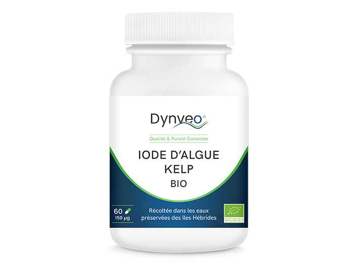 iode-algue-kelp-bio.png IODE d’ALGUE KELP BIO Format 60 gélules Ménaupose, Fonctions cognitives, Soins de la Peau, Thyroïde – Image 1