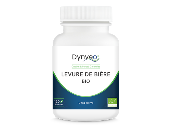 levure-de-biere-bio-active-500-e1681551077776.png LEVURE de BIÈRE BIO ACTIVE Format 120 gélules - Beauté,Ongles et Cheveux, Minceur, Digestion et Transit – Image 1