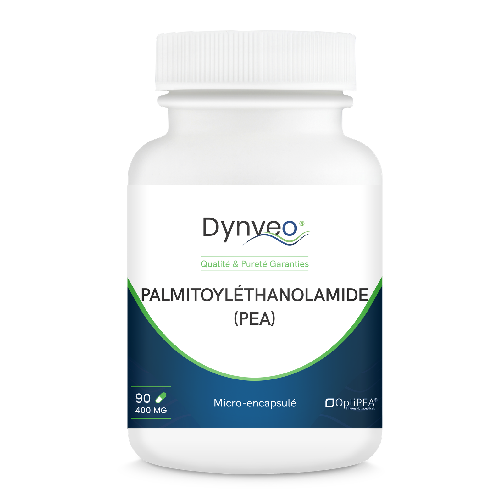 palmitoylethanolamide-pea-90.png Opti PEA® PALMITOYLETHANOLAMIDE Format de 90 Gélules Ménaupose, Anti Âge, Fonctions cognitives, Nootropiques – Image 1