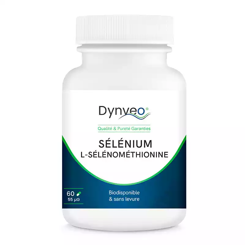 selenium-l-selenomethionine.webp SÉLÉNIUM ORGANIQUE L-Sélénométhionine : 60 Gélules - Libido-Fertilité, Ongles-Cheveux, Défenses immunitaires, Thyroïde, Stress Oxydatif – Image 1