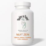 COMPLEXE NUIT ZEN     Sommeil réparateur - Détente - 60 gélules pour 1 cure d'1 mois -