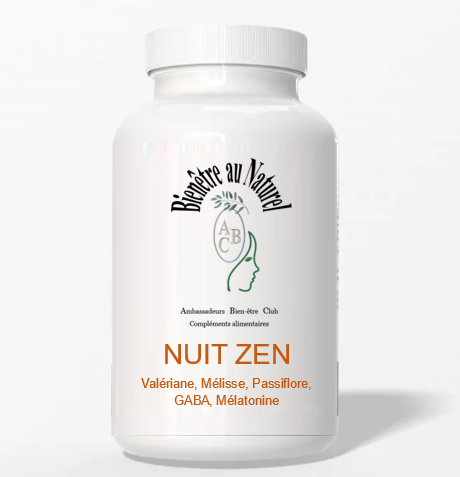 NUIT ZEN Flacon COMPLEXE NUIT ZEN Sommeil réparateur - Détente - 60 gélules pour 1 cure d'1 mois - – Image 1