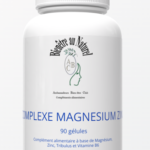 Complexe MAGNÉSIUM - ZINC,  Immunité, Vision, Fonctions Mentales et Reproductives + Peau et Cheveux - 90 gélules, cure de 1 mois