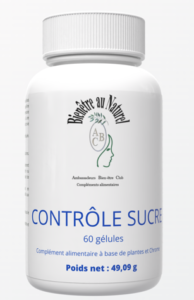 CONTROLE SUCRE (Fringales, Sucre) - 60 gélules pour 1 cure d'1 mois