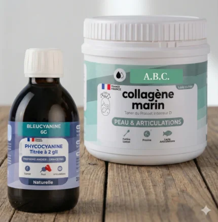 DUO Phycocyanine 2G + Collagène Marin
