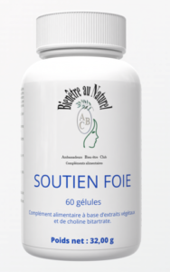 SOUTIEN FOIE (soutien du foie et du colon) Extrait de Artichaut 2,5% Cynarine, Extrait de Chardon Marie 80%, Silymarine Chlorelle