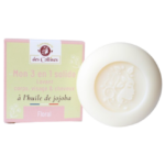 LAVANT 3 en 1 solide - à l' HUILE de JOJOBA  -  Parfum FLORAL - Corps, Visage et Cheveux  -  Touts types de peaux   100g