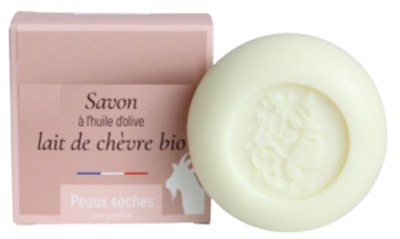 LAIT CORPOREL au Lait de CHÈVRE BIO + KARITÉ - Peaux sèches et réactives - Sans parfum - Toute la famille - 100 g