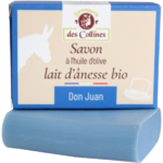 Savon au Lait D’ÂNESSE BIO  +   Parfum Don Juan  - Tous types de peaux  -  100 g