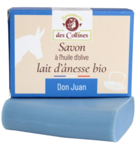 Savon au Lait D’ÂNESSE BIO + Parfum Don Juan - Tous types de peaux - 100 g