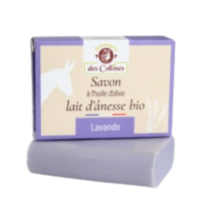 Savon au Lait D’ÂNESSE BIO + Parfum Lavande - Tous types de peaux - 100 g