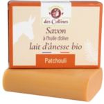 Savon au Lait D’ÂNESSE BIO  +   Parfum PATCHOULI  - Tous types de peaux  -  100 g