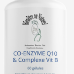 COENZYME Q10 - 60 gélules -  Énergie, vitalité, récupération - Protection cardiovasculaire - Action antioxydante, protection des cellules - Peau  et anti-âge